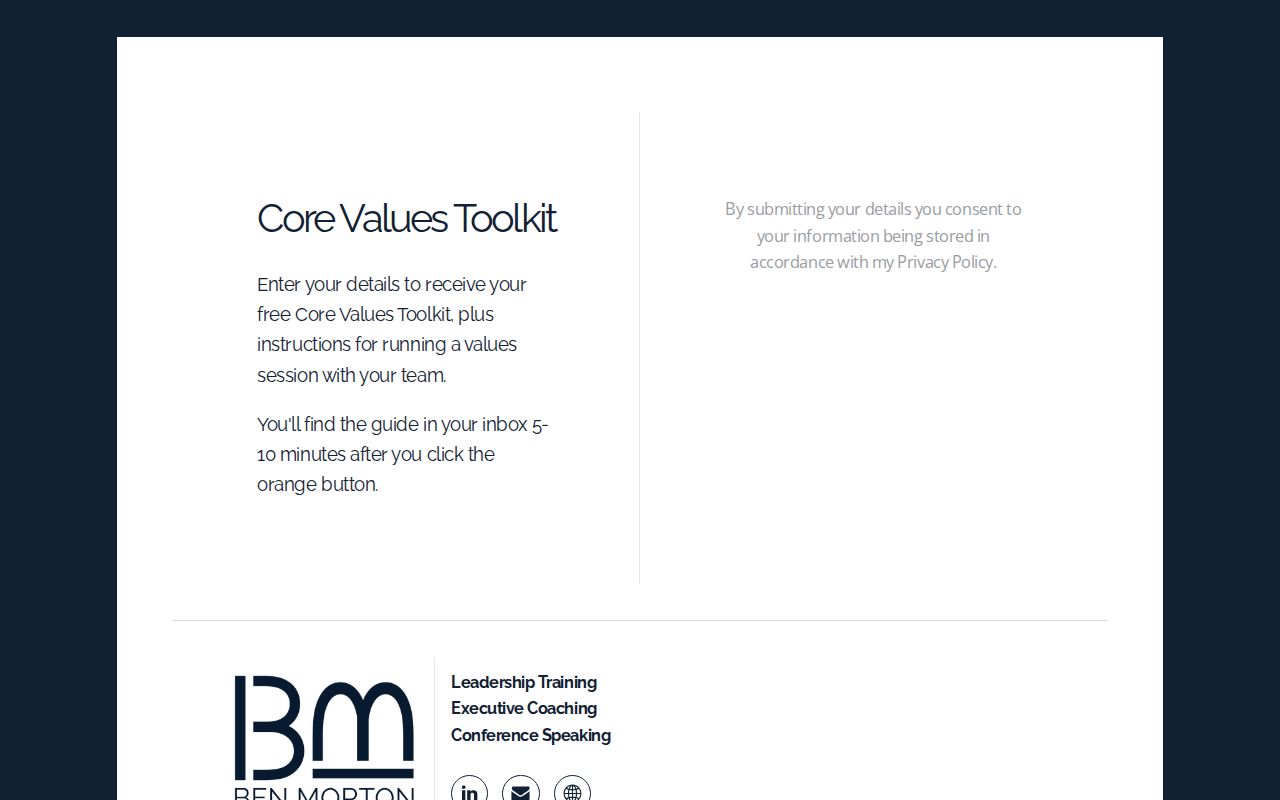 Core Values Toolkit